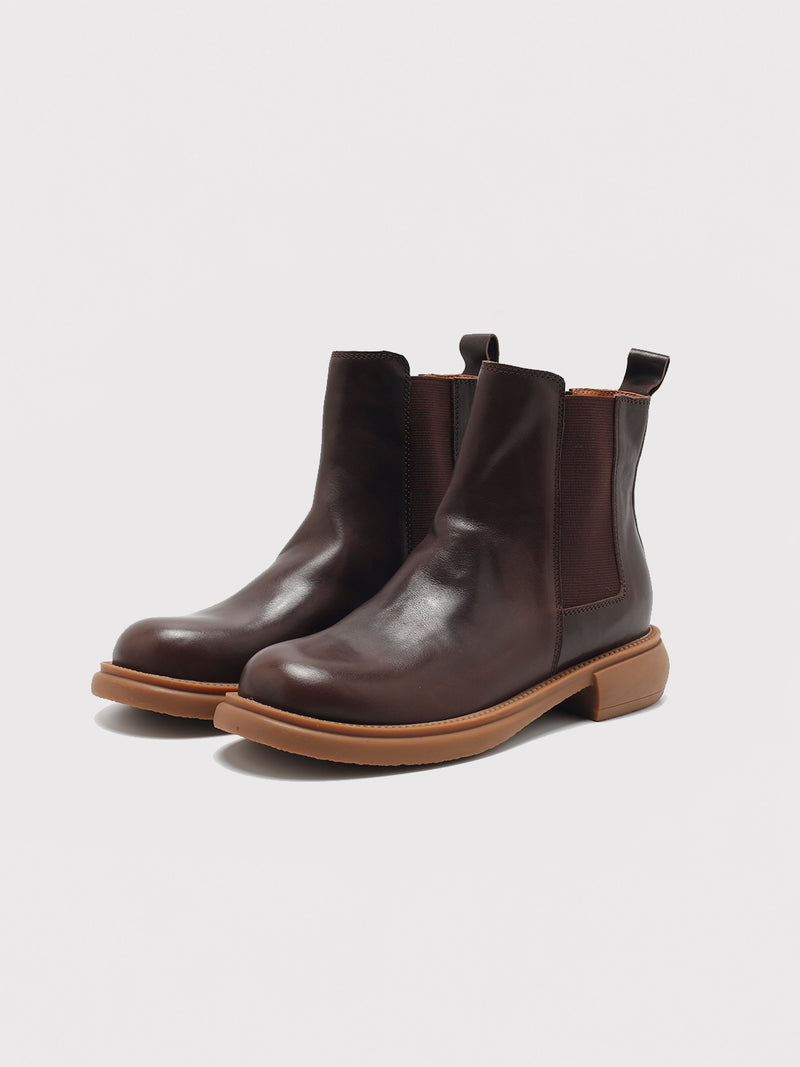 MafeMato Washed-Leather Chelsea Boots