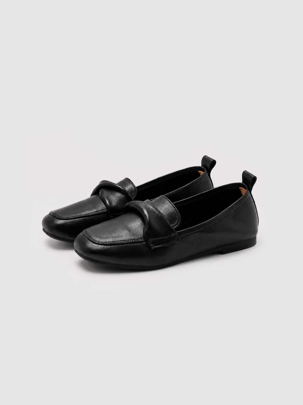 MafeMato Black Egg Roll Shoes