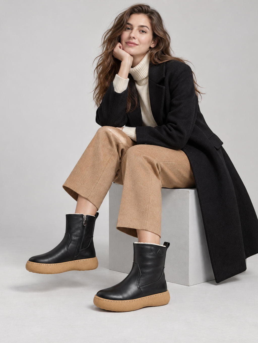 MafeMato Polished Winter Boots, alternate view 3