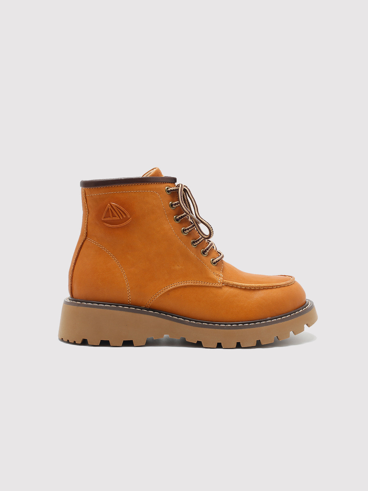 MafeMato Washed Leather Combat Boots, alternate view 4