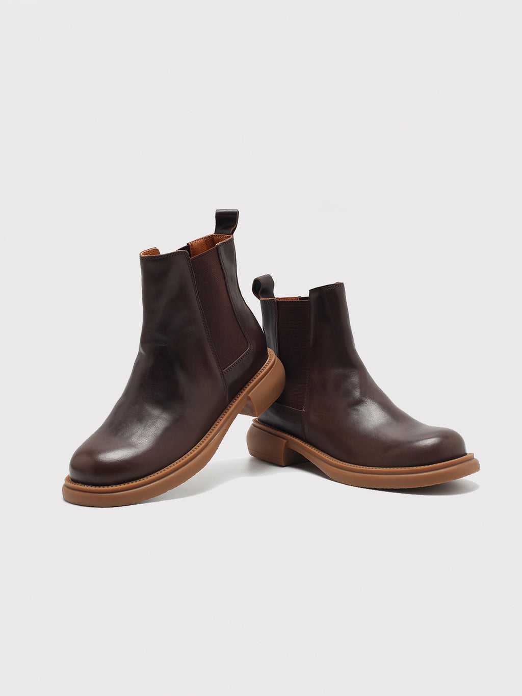 MafeMato Washed-Leather Chelsea Boots, alternate view 2