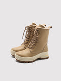 MafeMato Aspen Shearling Lace-Up Boot