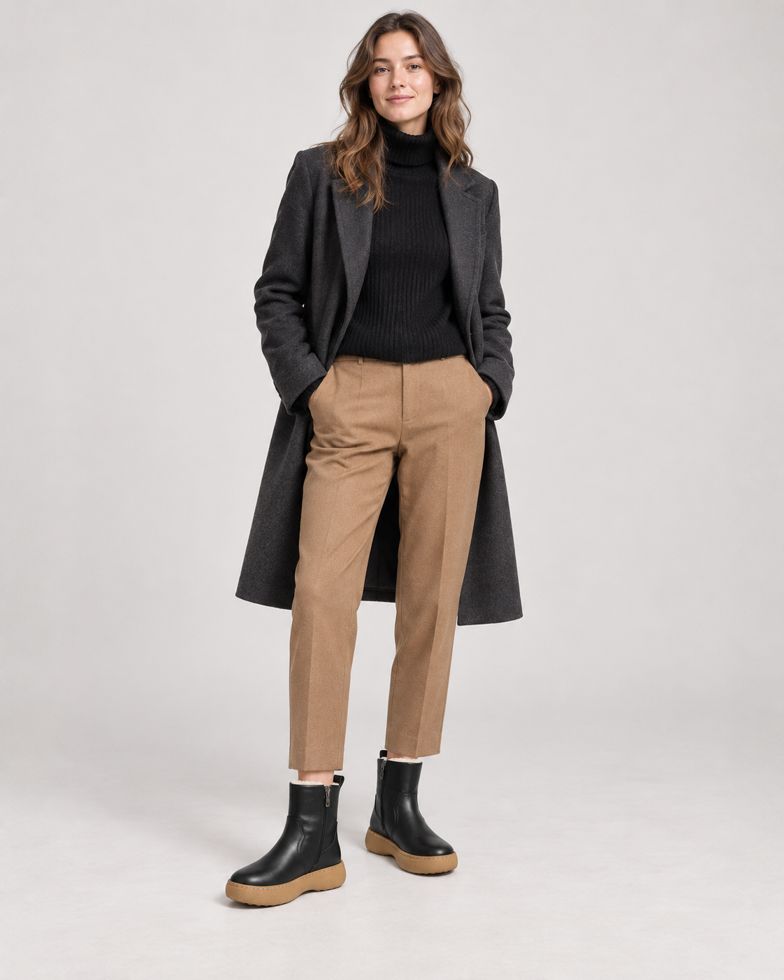 Polished Winter Boots — Styled in studio 1