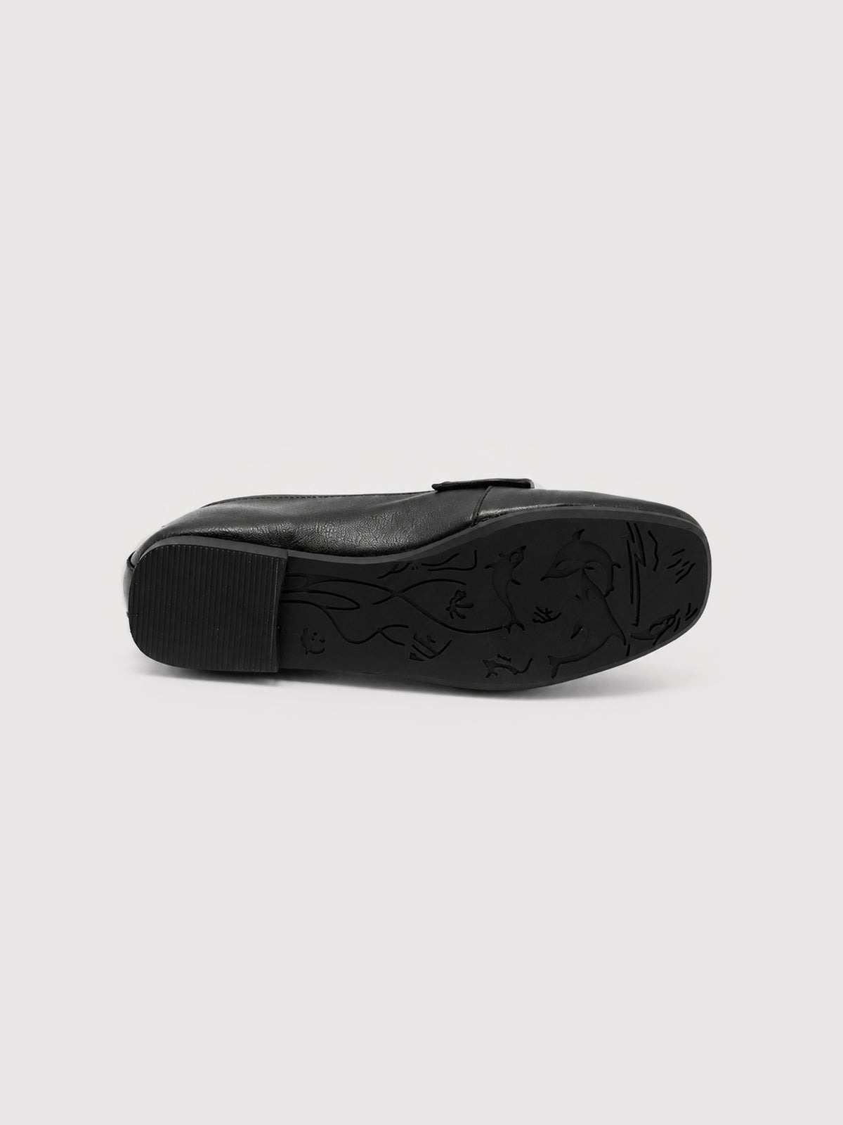 MafeMato Black Egg Roll Shoes, alternate view 4