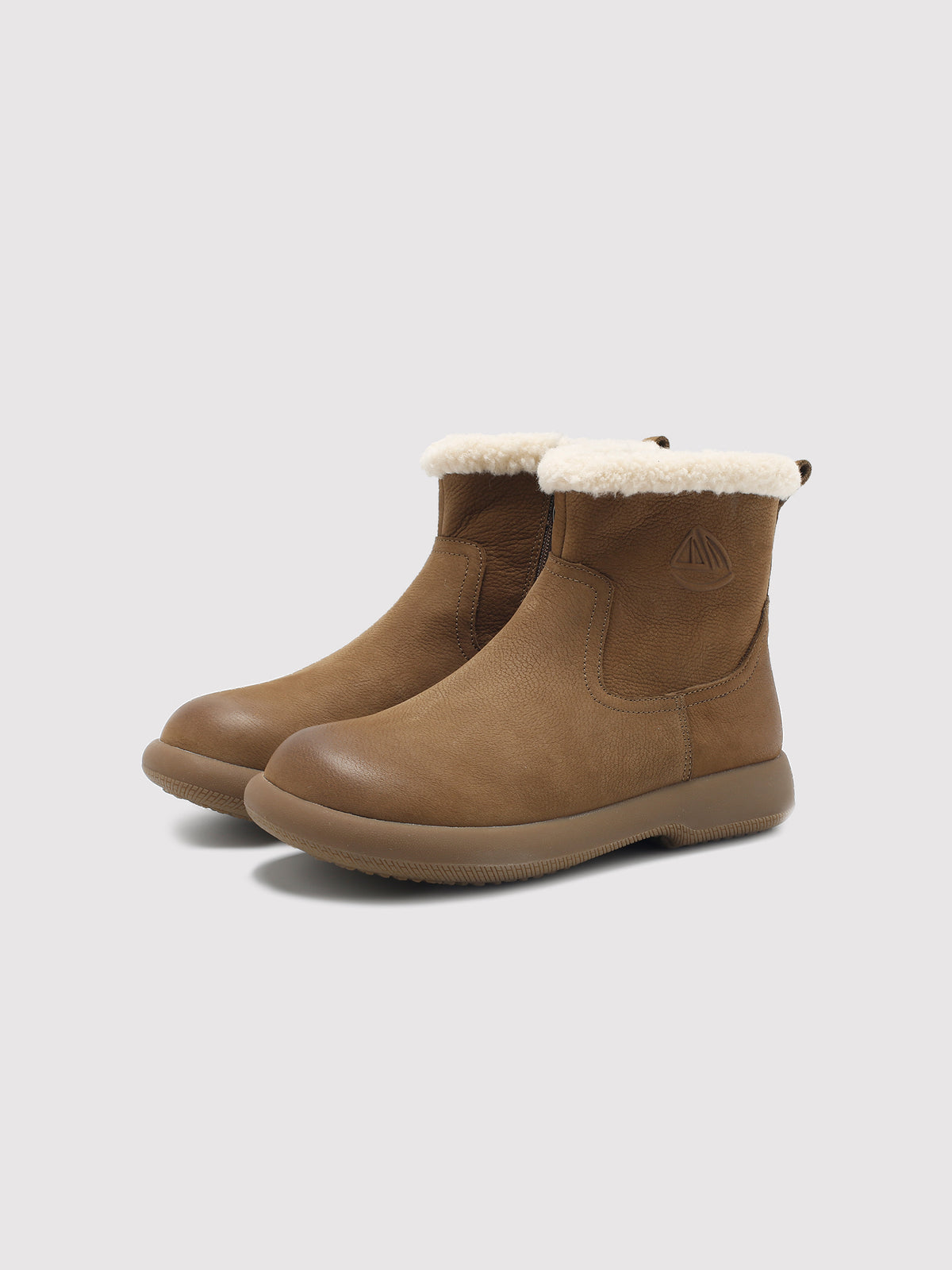 MafeMato Snow-Cap Coffee Snow Boots