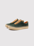 MafeMato Green Silk-Finish Leather Shoes