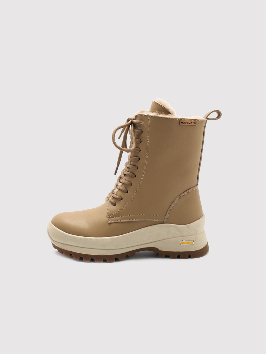 MafeMato Aspen Shearling Lace-Up Boot, alternate view 2
