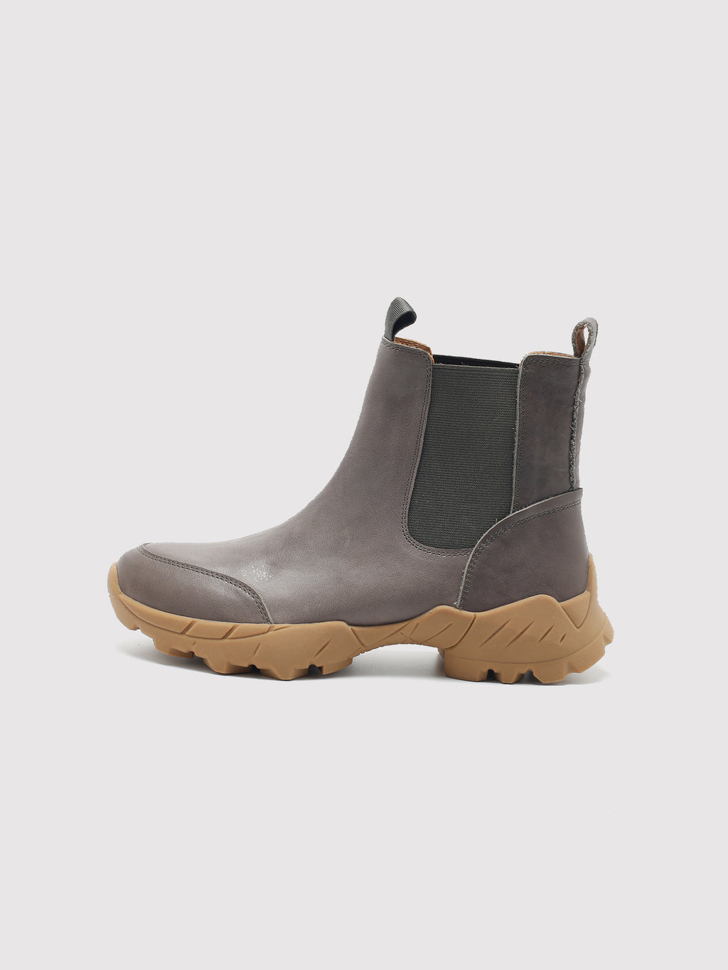 MafeMato Grey Khaki Ankle Boots, alternate view 4