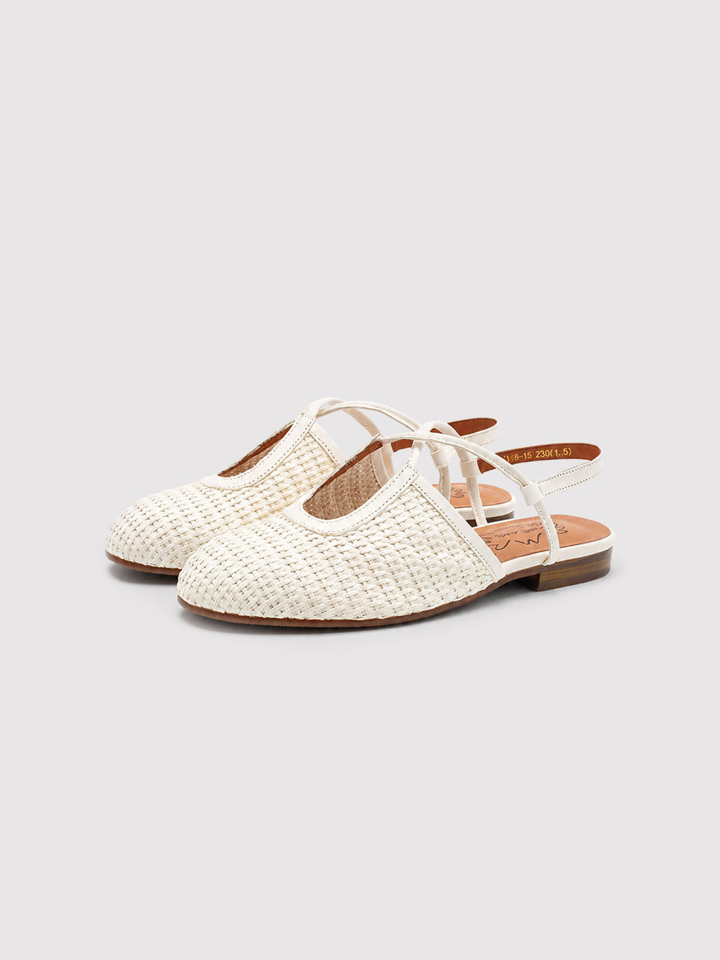 MafeMato Handwoven Lambskin Shoes