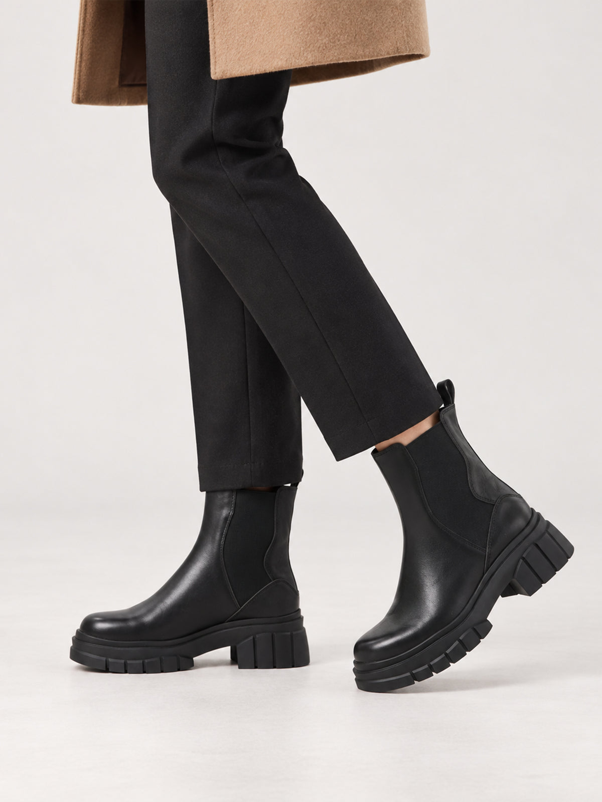 MafeMato Black Shaft Boots, alternate view 6