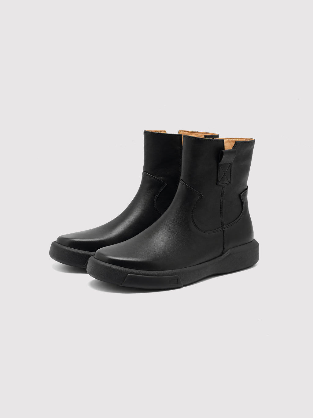 MafeMato Black zip ankle boots
