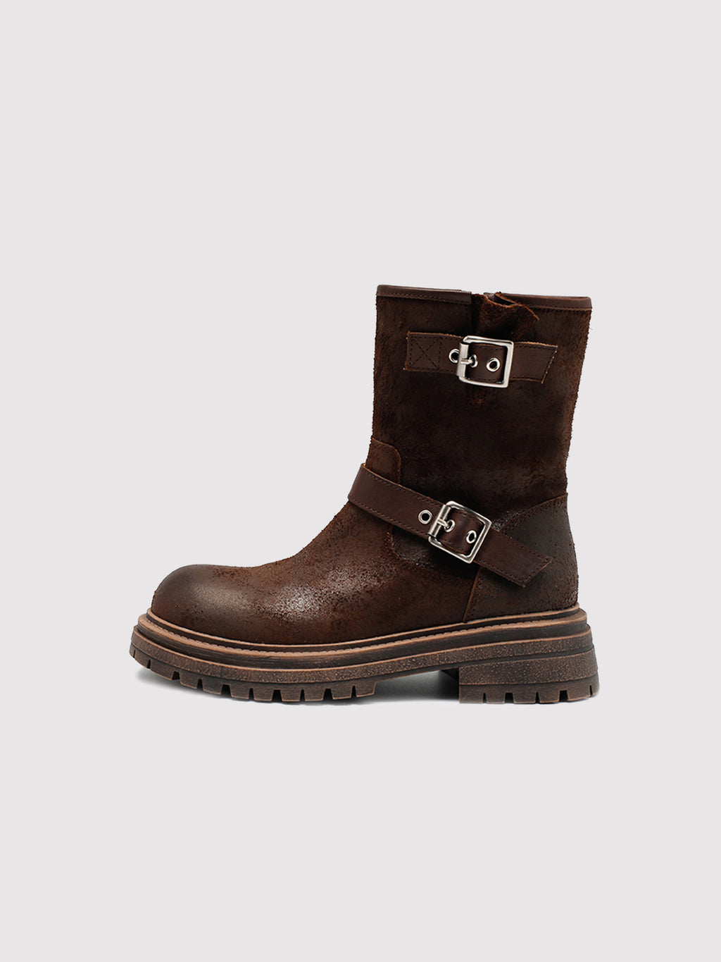 MafeMato Reverse-Leather Shaft Boots, alternate view 2