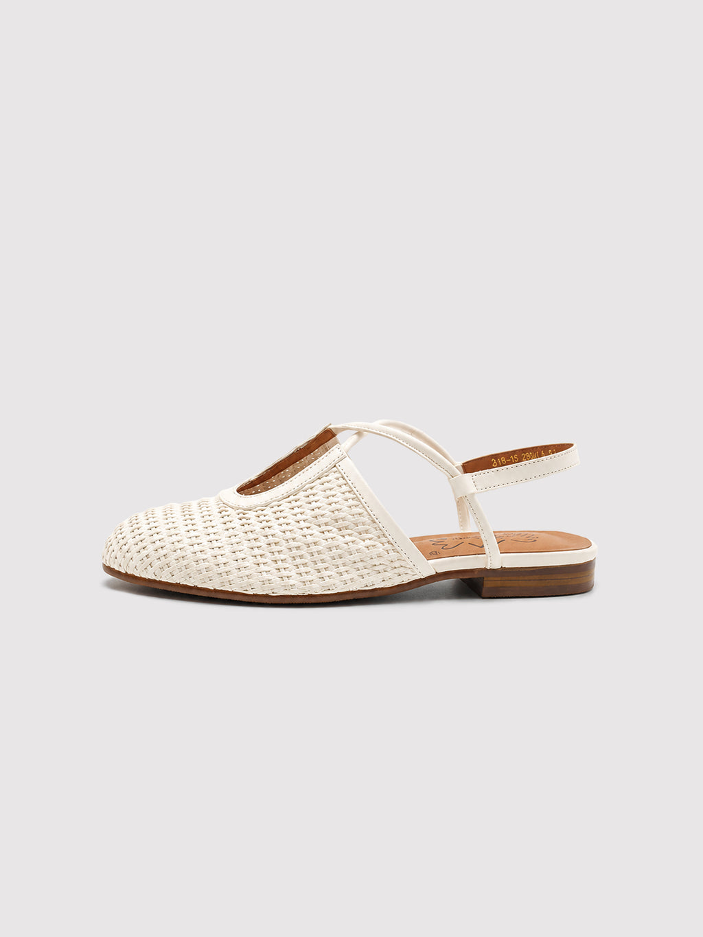 MafeMato Handwoven Lambskin Shoes, alternate view 2