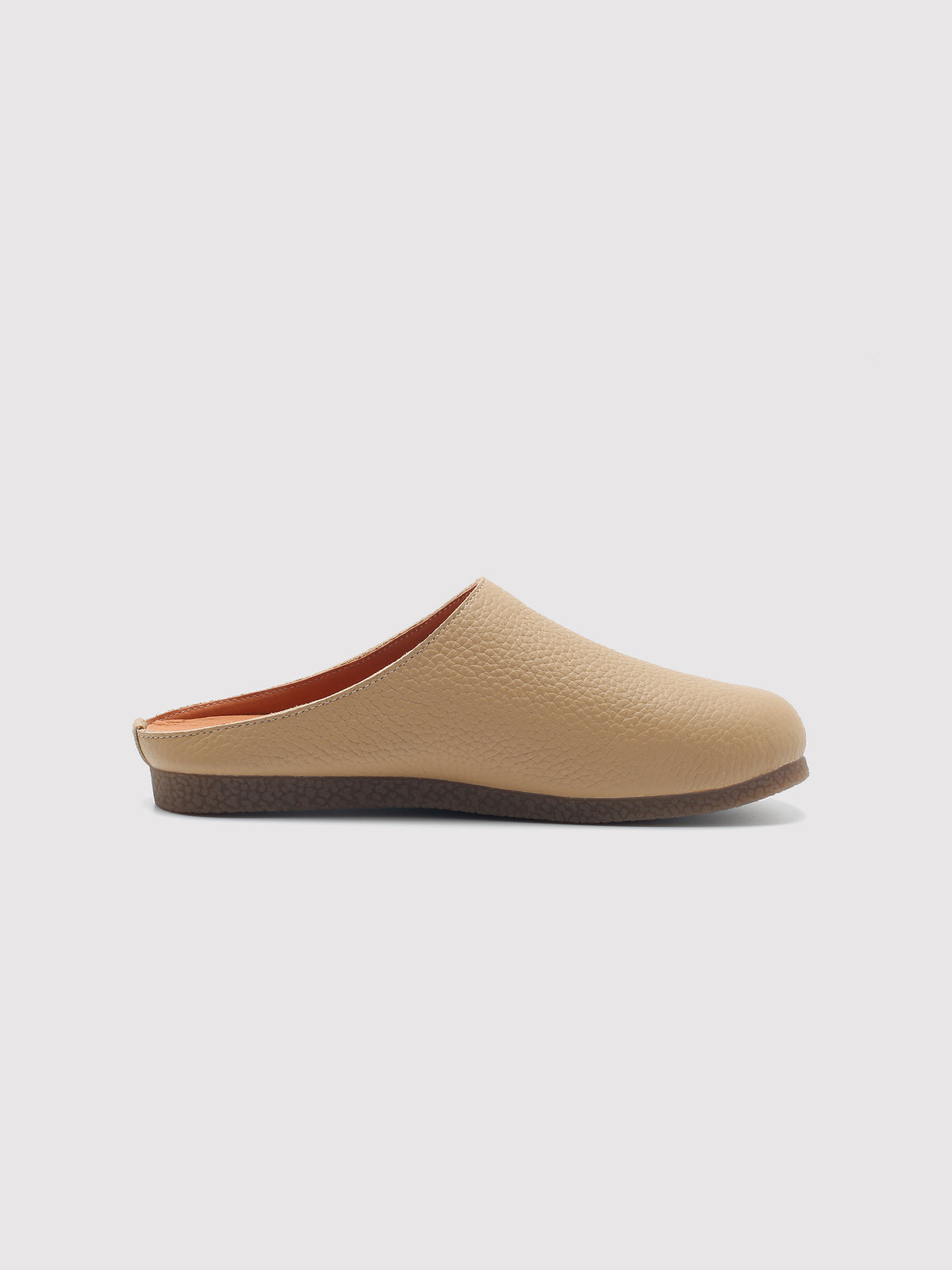 MafeMato Chestnut Leather Mules, alternate view 5