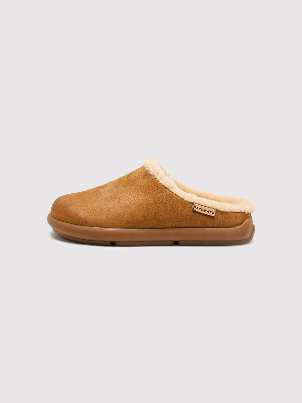MafeMato Capybara Shearling Mules, alternate view 3