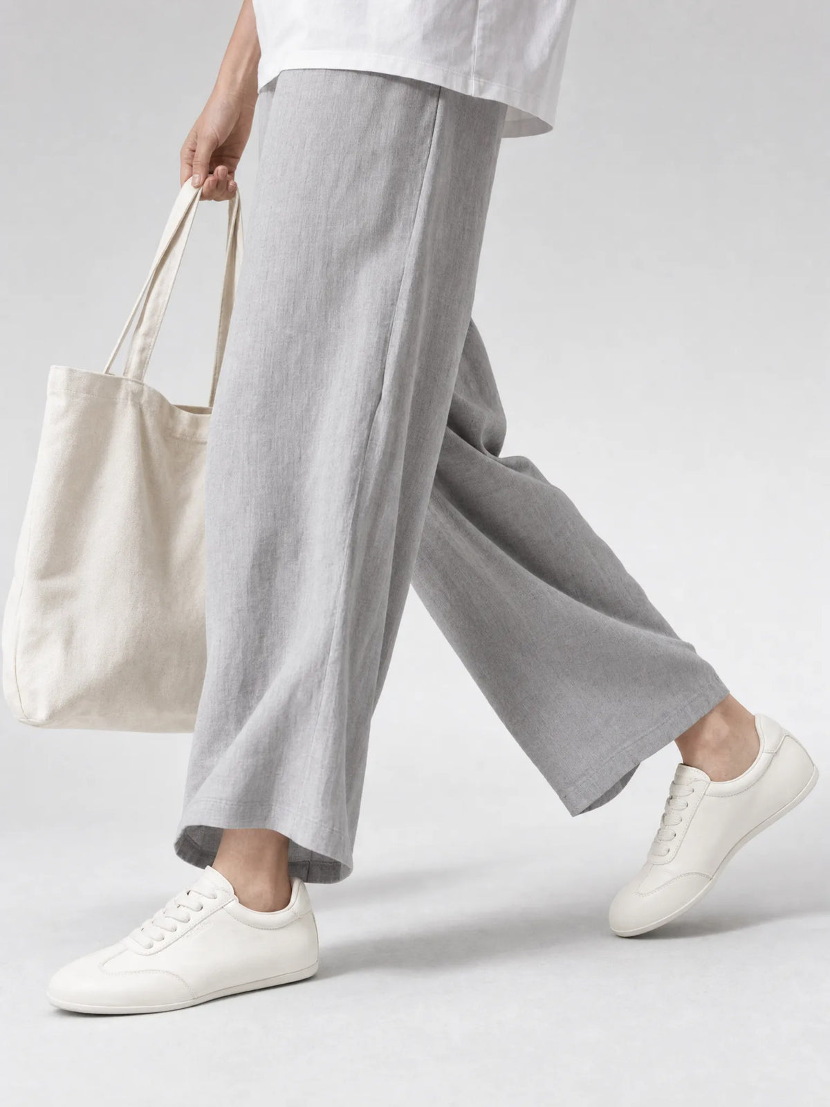 MafeMato Slim White Sneakers, alternate view 3