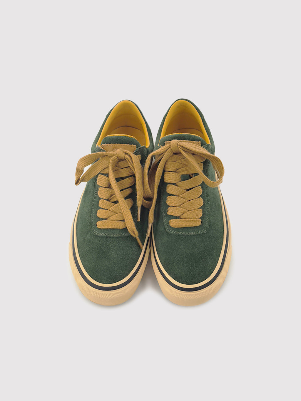 MafeMato Green Silk-Finish Leather Shoes, alternate view 6