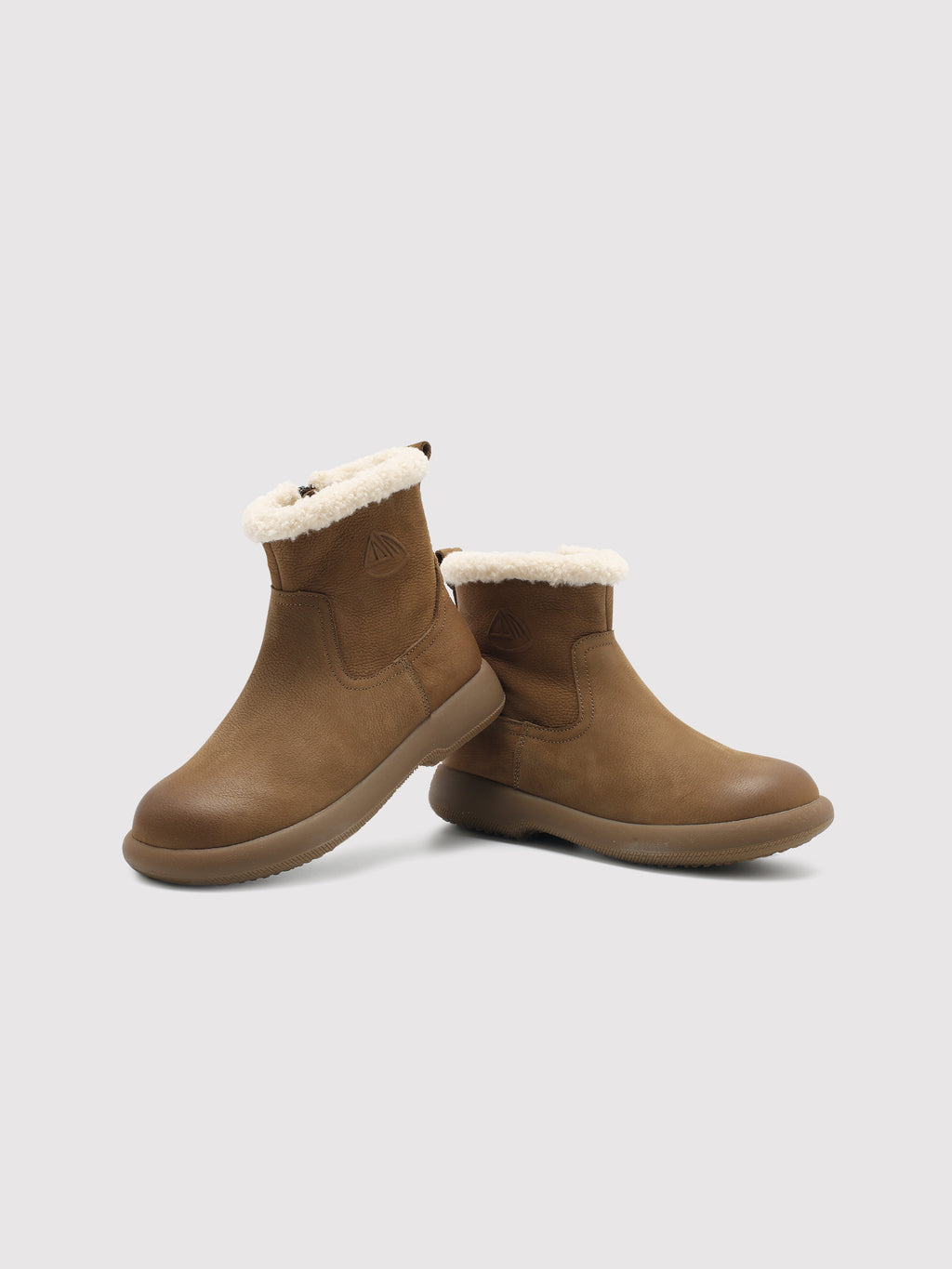 MafeMato Snow-Cap Coffee Snow Boots, alternate view 2