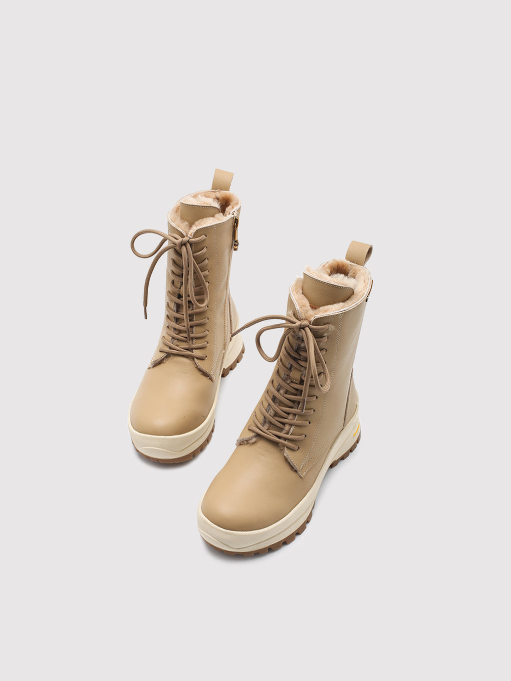 MafeMato Aspen Shearling Lace-Up Boot, alternate view 4