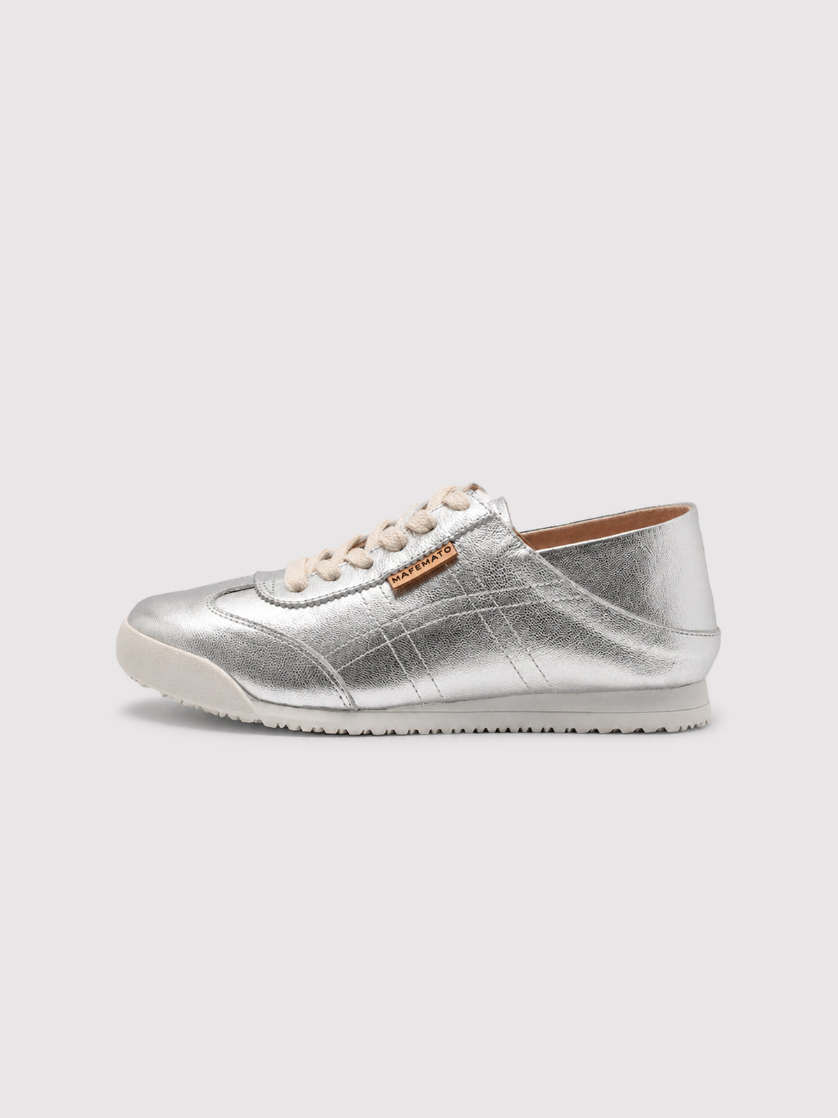 MafeMato Silver Retro Sneakers, alternate view 6
