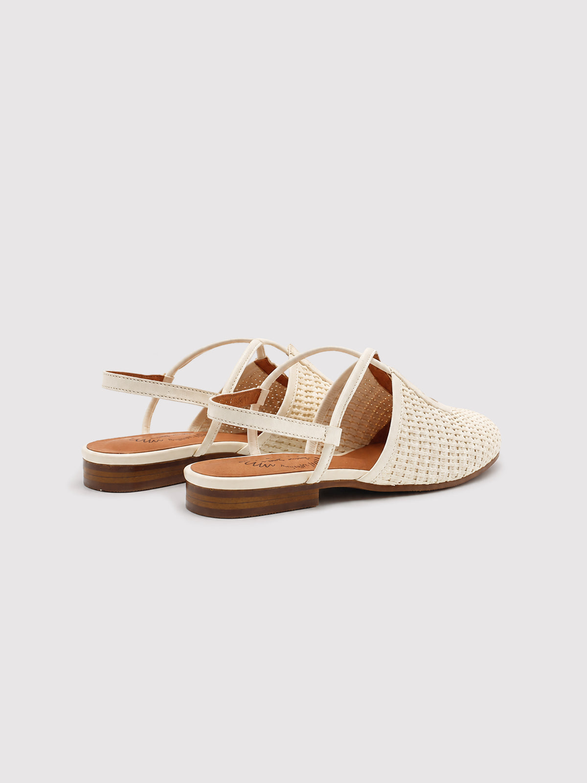 MafeMato Handwoven Lambskin Shoes, alternate view 3