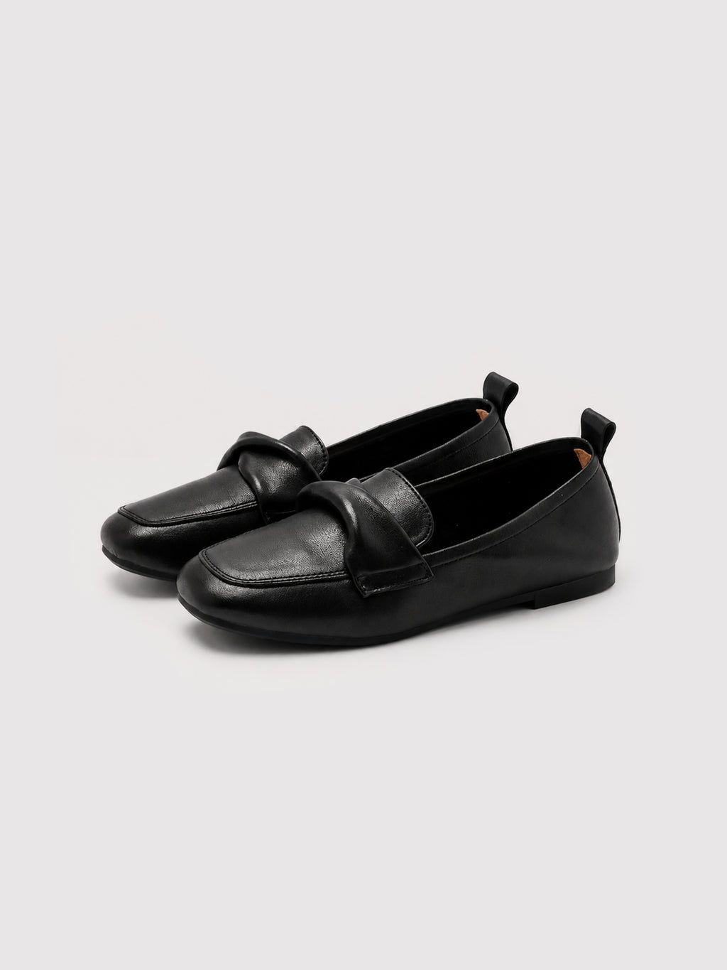 MafeMato Black Egg Roll Shoes