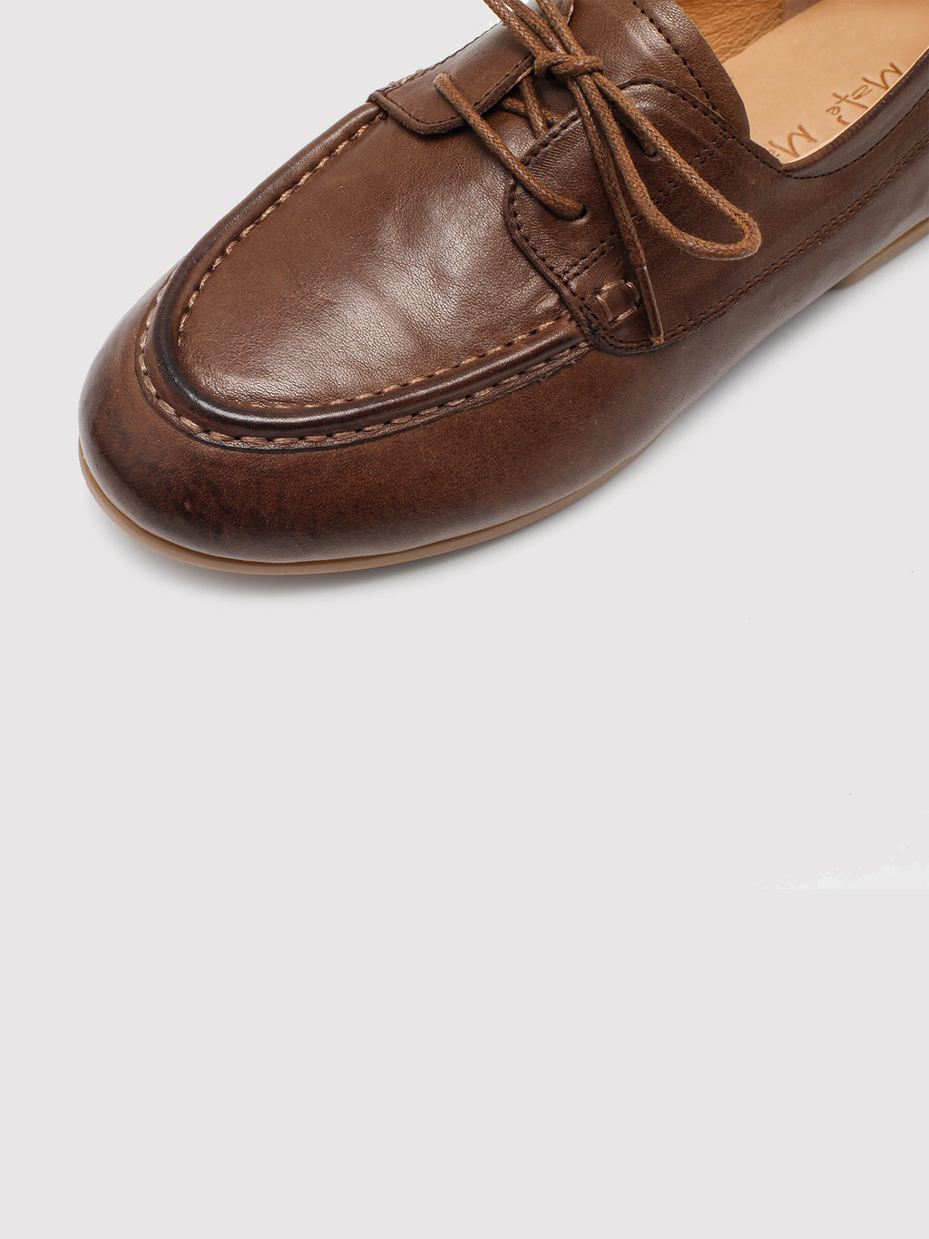 MafeMato U-Stitch Leather Shoes, alternate view 3