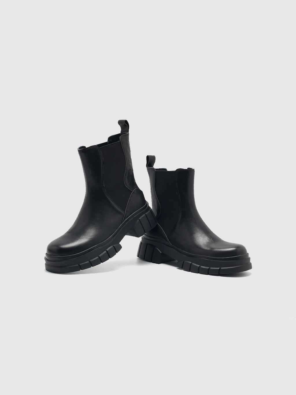 MafeMato Black Shaft Boots, alternate view 2