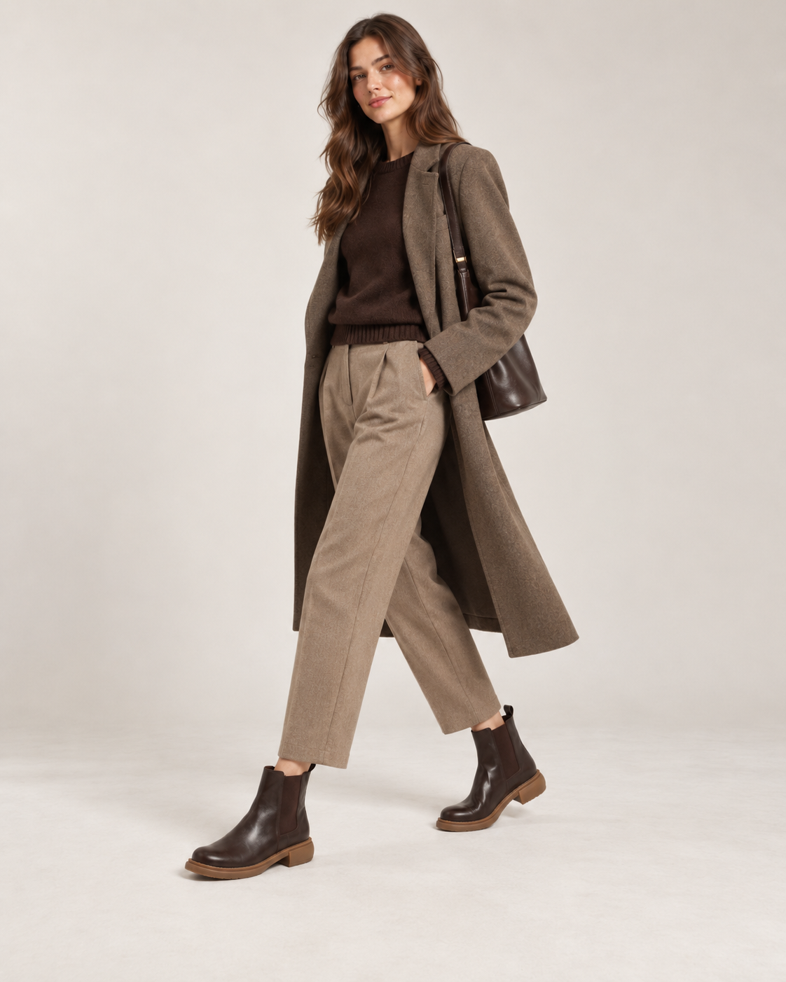 Washed-Leather Chelsea Boots — Styled in studio 5