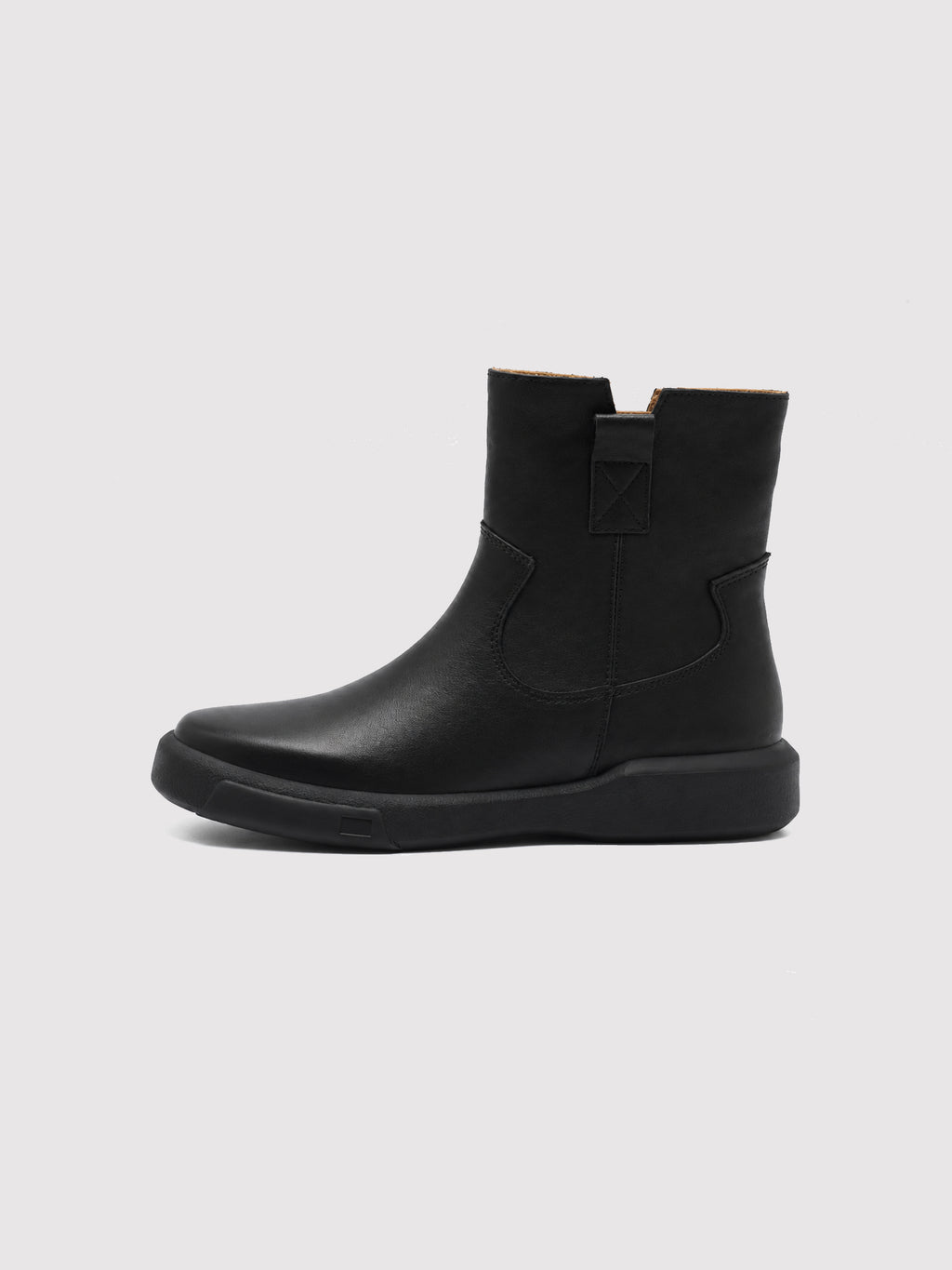 MafeMato Black zip ankle boots, alternate view 5
