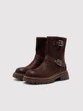 MafeMato Reverse-Leather Shaft Boots